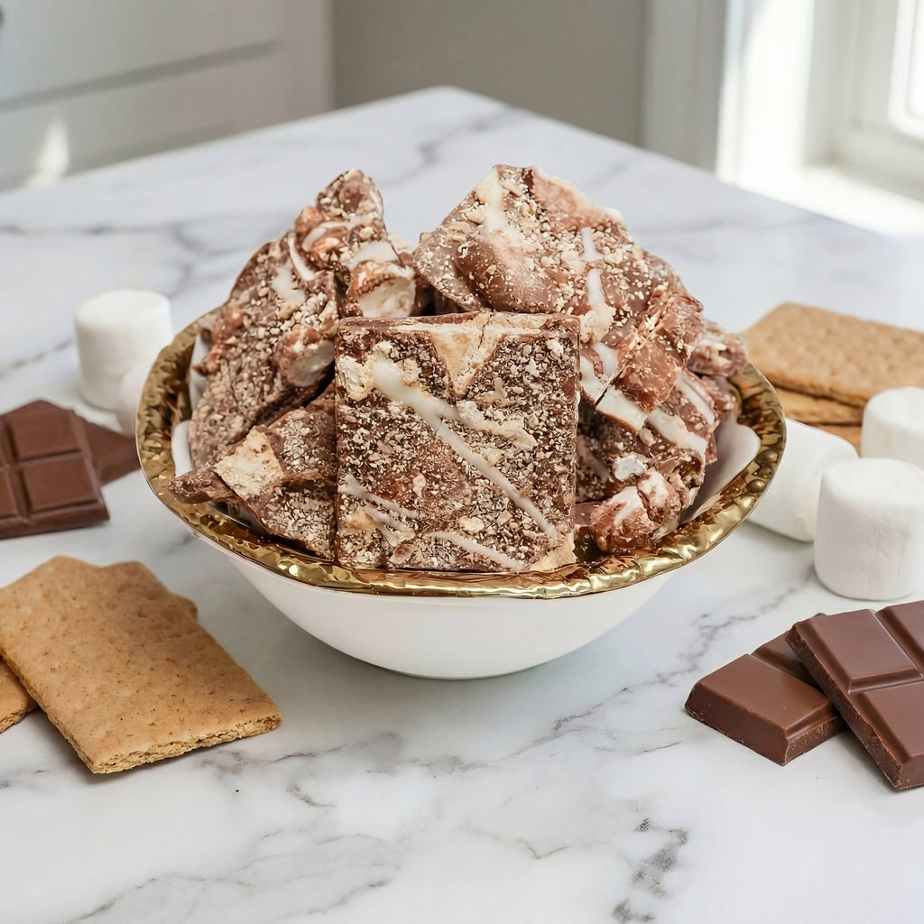 S'mores Chocolate Bark - Delicious Family-Friendly Treats for Every Occasion - 1 Pound Bag