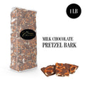 Milk Chocolate Pretzel Bark - Delicious Snack Perfect for the Family & Gift - 1 Pound Bag