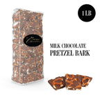 Milk Chocolate Pretzel Bark - Delicious Snack Perfect for the Family & Gift - 1 Pound Bag
