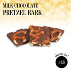 Milk Chocolate Pretzel Bark - Delicious Snack Perfect for the Family & Gift - 1 Pound Bag