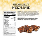 Milk Chocolate Pretzel Bark - Delicious Snack Perfect for the Family & Gift - 1 Pound Bag