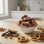 Milk Chocolate Pretzel Bark - Delicious Snack Perfect for the Family & Gift - 1 Pound Bag
